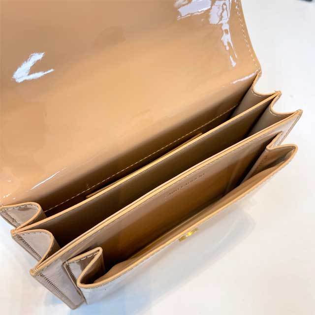 Shiny Leather Fashion Messenger Bag
