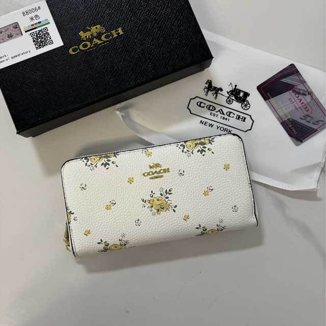 Metal Logo Floral Print Fashion Purses