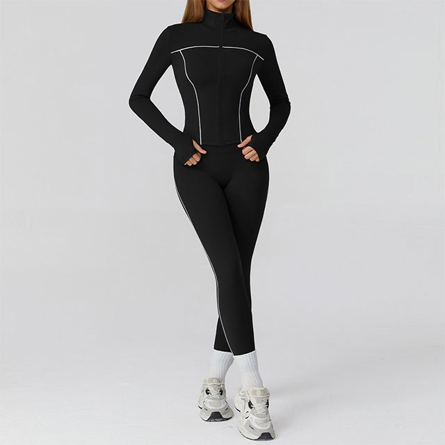 Colorblock Activewear Tight Pant Set 3 Pieces
