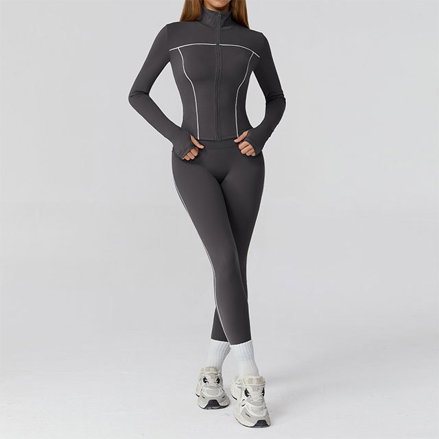 Colorblock Activewear Tight Pant Set 3 Pieces