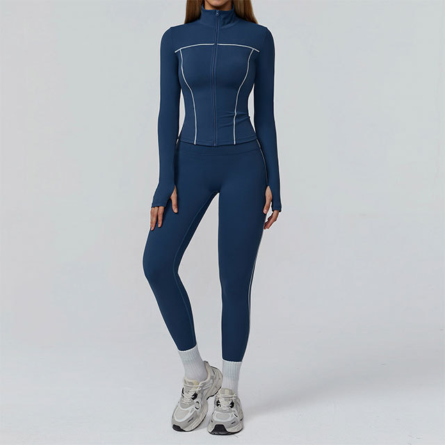 Colorblock Activewear Tight Pant Set 3 Pieces