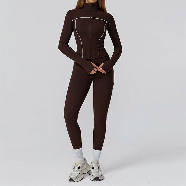 Colorblock Activewear Tight Pant Set 3 Pieces