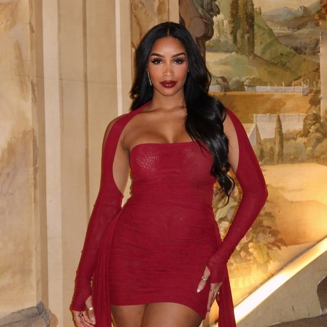 Tube Top Ruched Bodycon Dress