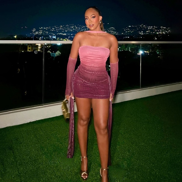Tube Top Ruched Bodycon Dress