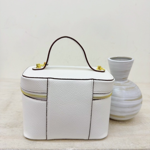 Leather Fashion Crossbody Makeup Bag