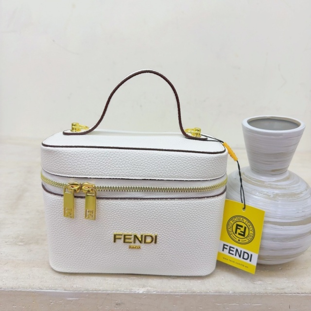 Leather Fashion Crossbody Makeup Bag