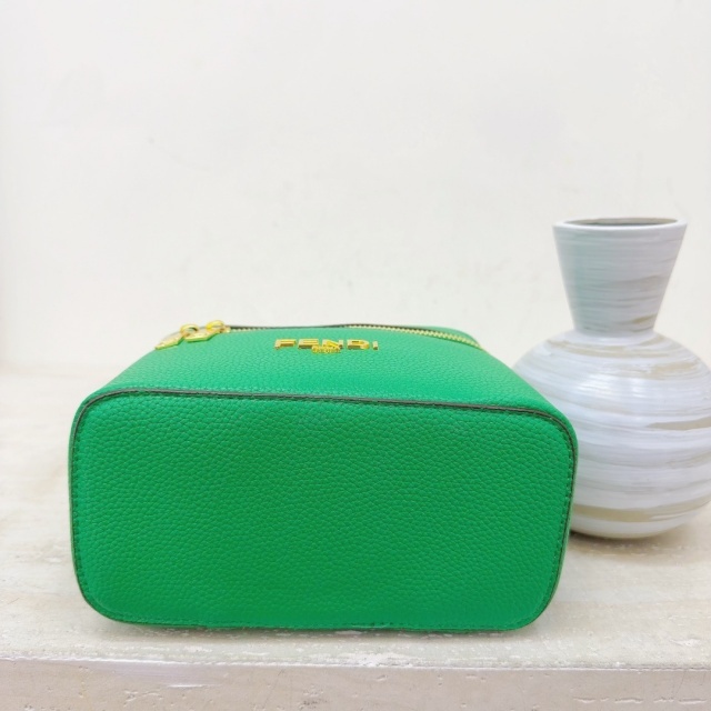 Leather Fashion Crossbody Makeup Bag