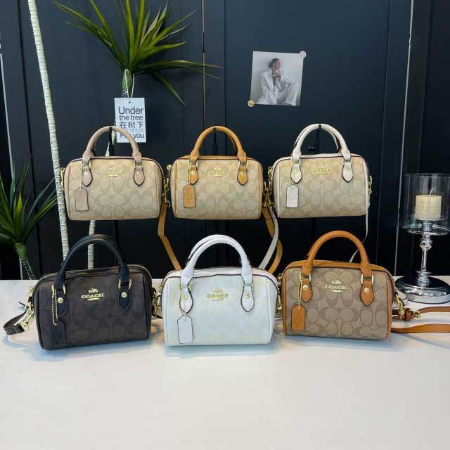 Women Fashion Leather Crossbody Boston Bag