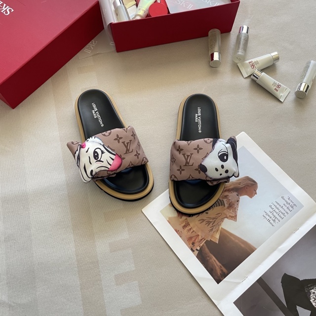 Cartoon Series Velcro Flat Slides