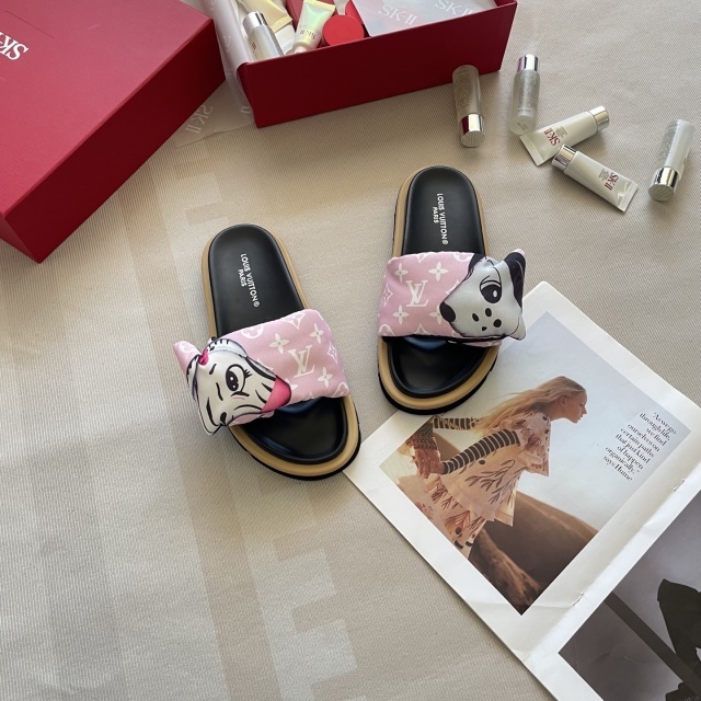 Cartoon Series Velcro Flat Slides