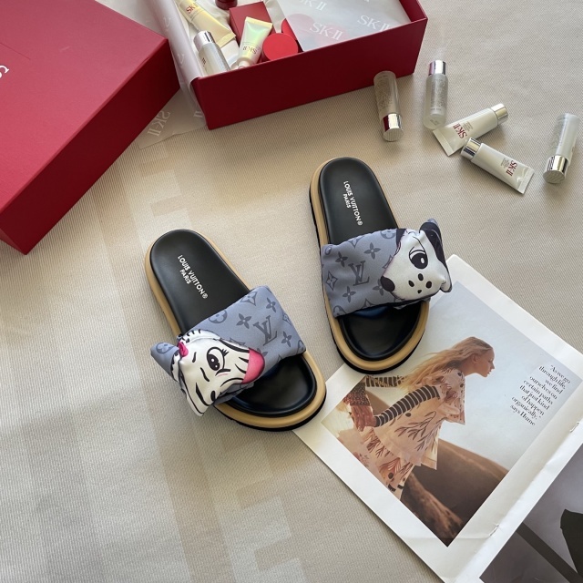 Cartoon Series Velcro Flat Slides