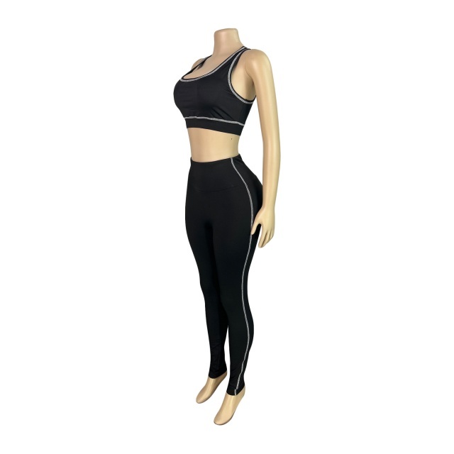 Striped Long Sleeve Top Jogging Pant Set 3 Pieces
