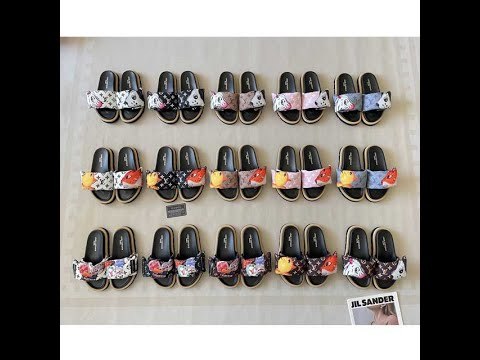Cartoon Series Velcro Flat Slides