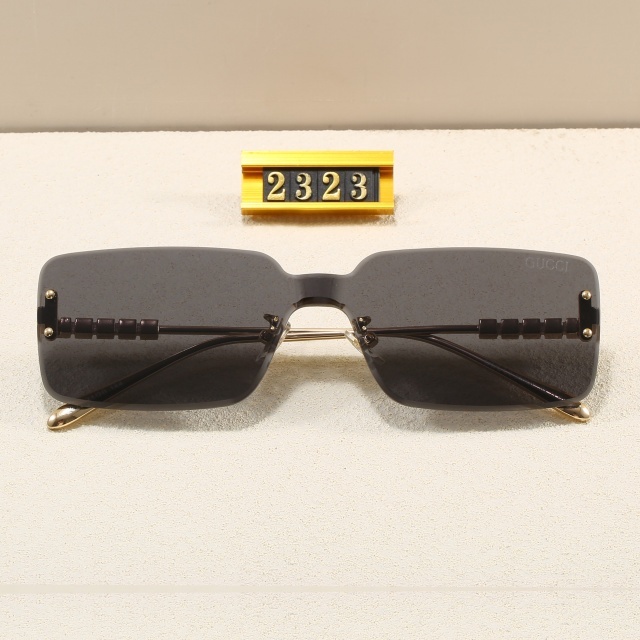Rectangle Rimless One Piece Glasses