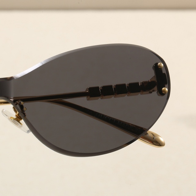 Oval Rimless Retro Luxury Glasses