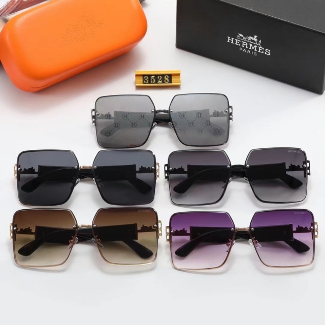 Large Square Frame Luxury Glasses