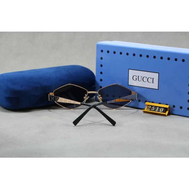 Diamond Shape Metal Frame Retro Luxury Glasses