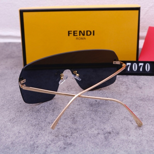 Luxury Rimless Oversize One Piece Glasses