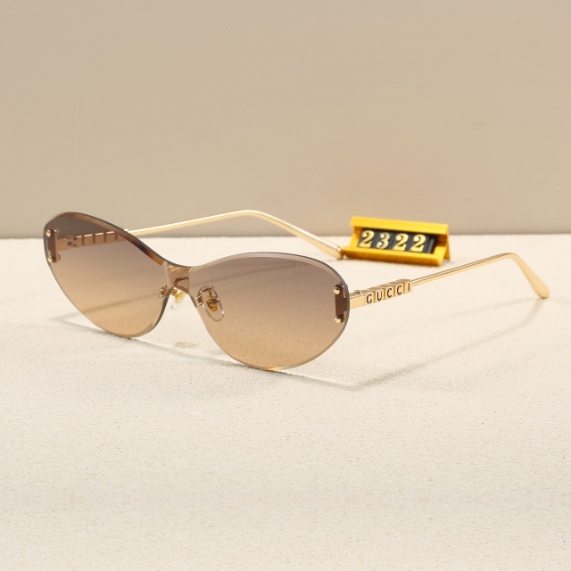 Oval Rimless Retro Luxury Glasses