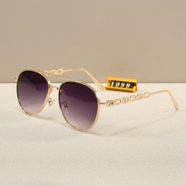 Vintage Style Metal Frame Luxury Glasses