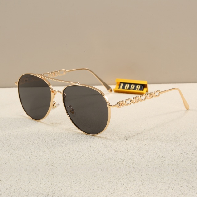 Vintage Style Metal Frame Luxury Glasses