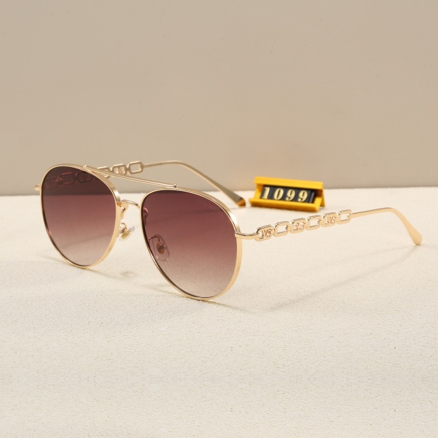 Vintage Style Metal Frame Luxury Glasses