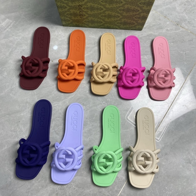 Candy Color Original Hollow Out Flat Sandals