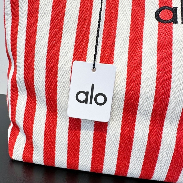Casual Style Striped Printed Canvas Bag Shoulder Bag