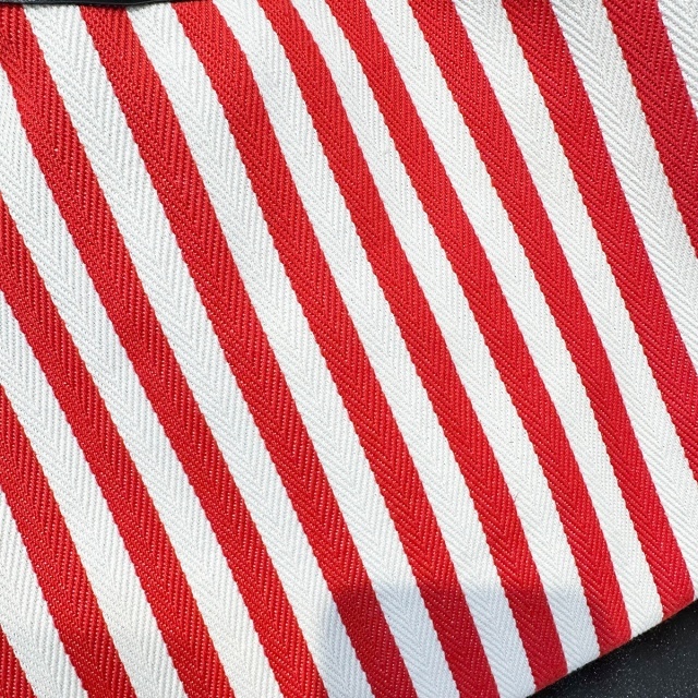 Casual Style Striped Printed Canvas Bag Shoulder Bag