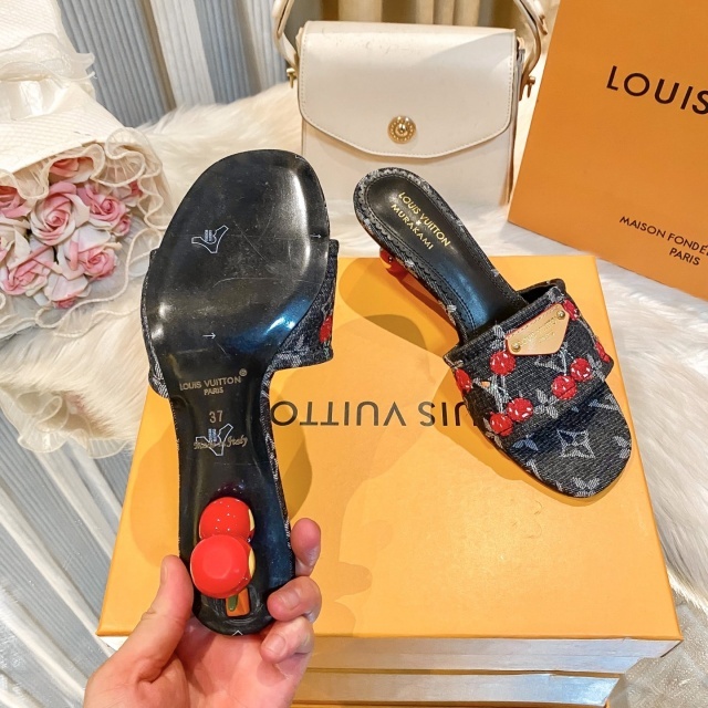 Cherry High Heeled Women Sandals