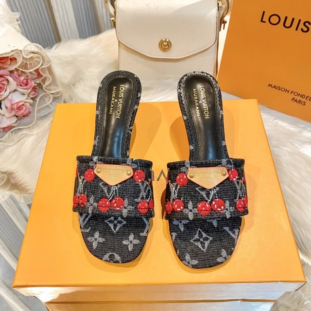 Cherry High Heeled Women Sandals