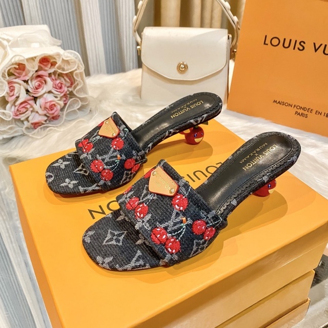 Cherry High Heeled Women Sandals