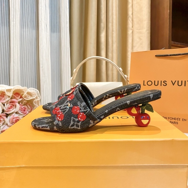 Cherry High Heeled Women Sandals