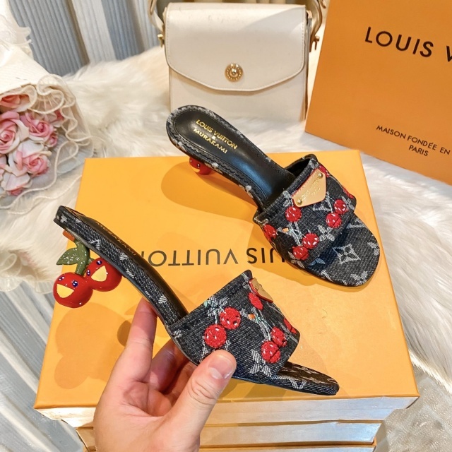 Cherry High Heeled Women Sandals