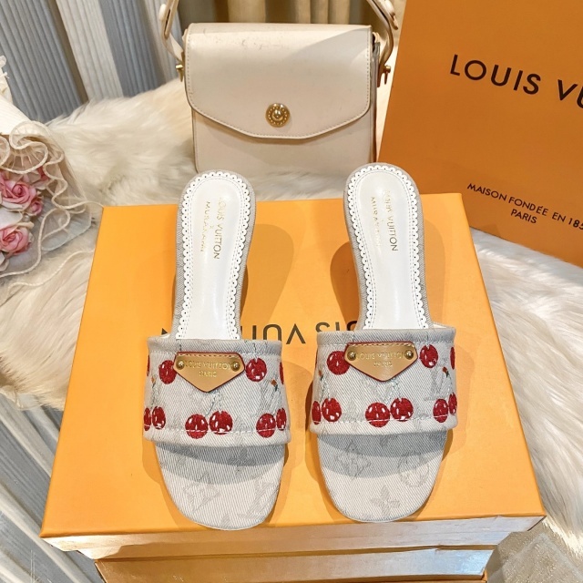 Cherry High Heeled Women Sandals