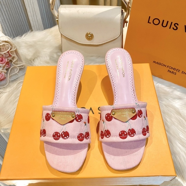 Cherry High Heeled Women Sandals