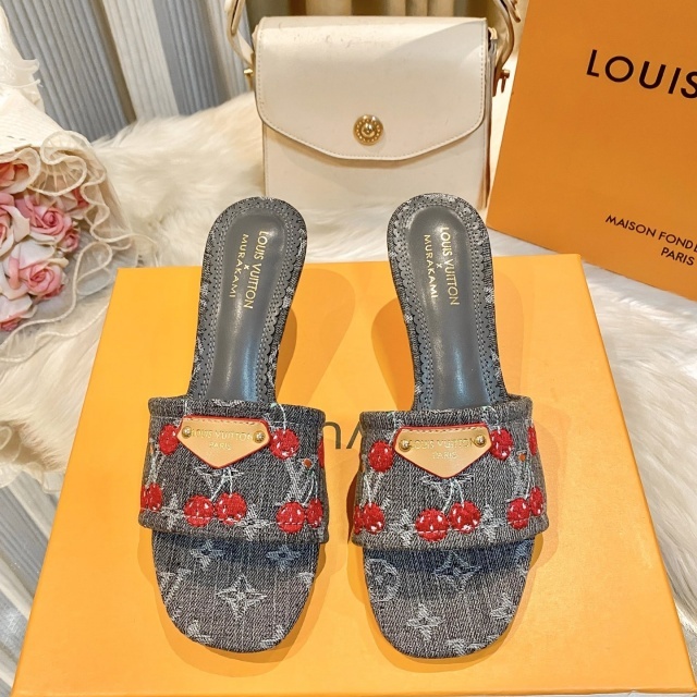 Cherry High Heeled Women Sandals