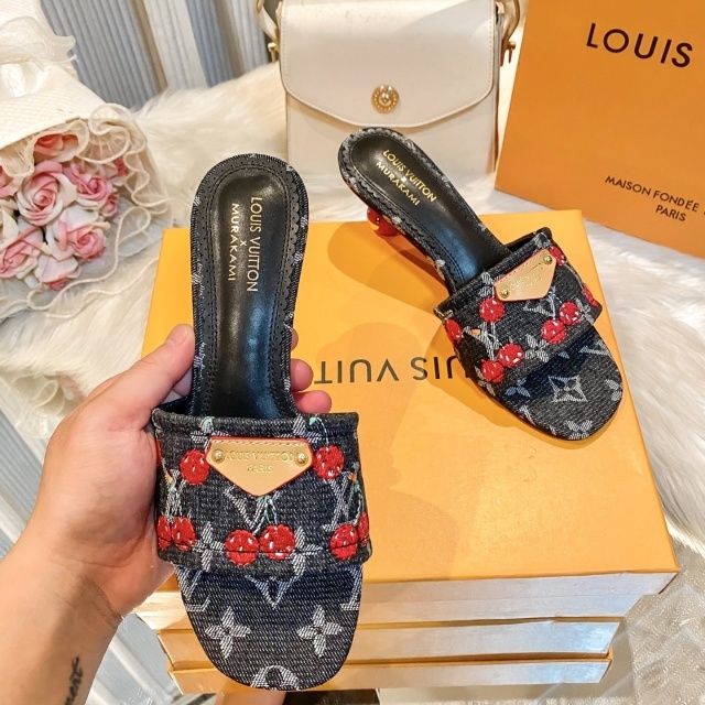 Cherry High Heeled Women Sandals