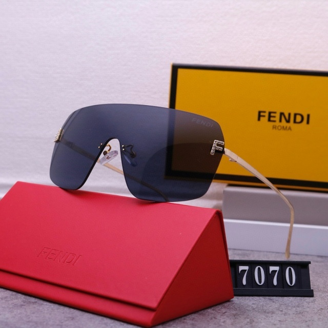 Luxury Rimless Oversize One Piece Glasses