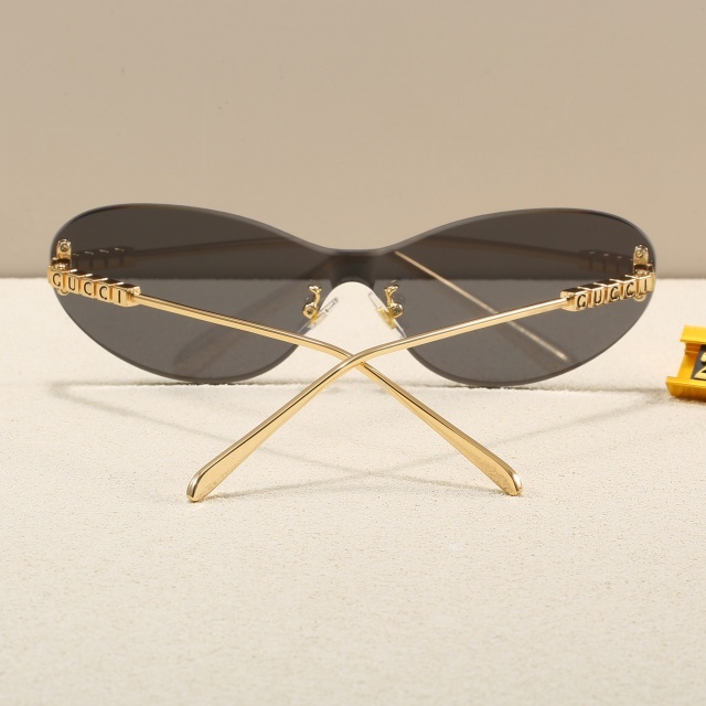 Oval Rimless Retro Luxury Glasses