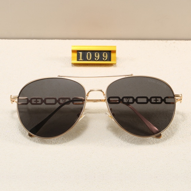 Vintage Style Metal Frame Luxury Glasses