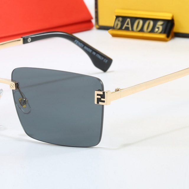 Gradient Lenses Large Frameless Luxury Glasses