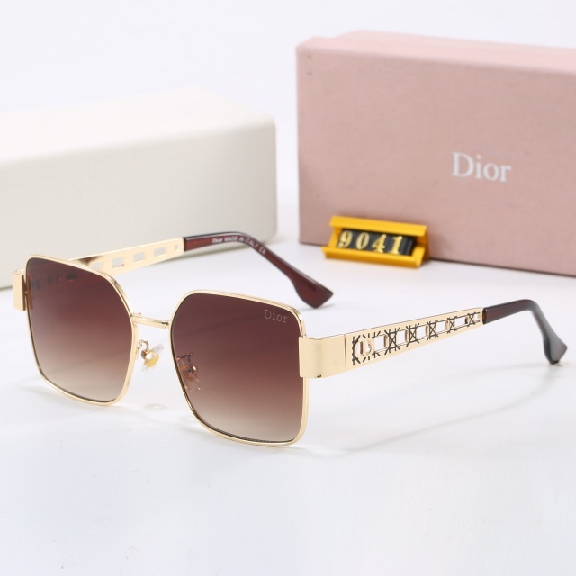 Square Metal Frame Luxury Glasses