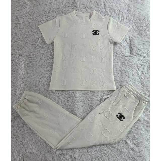 Embroidery Embossing Fashion Casual Jogging Suit