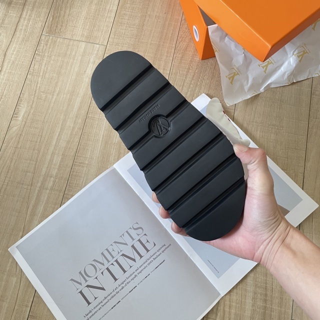 Fashion Printed Velcro Flat Slides