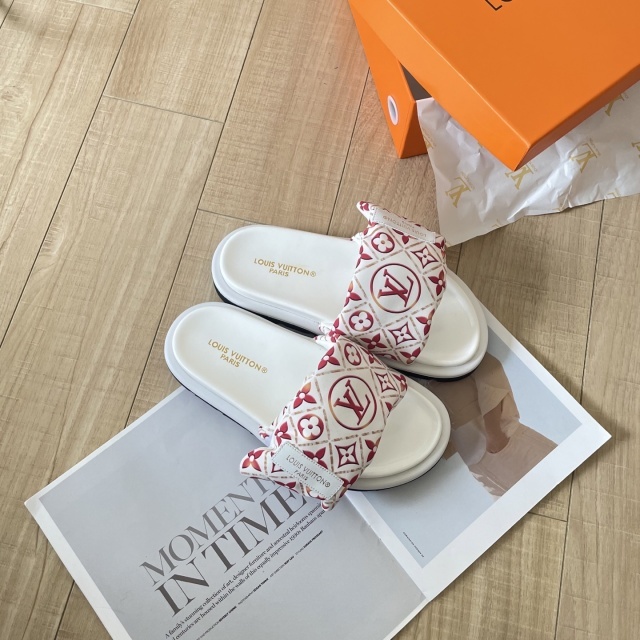 Fashion Printed Velcro Flat Slides