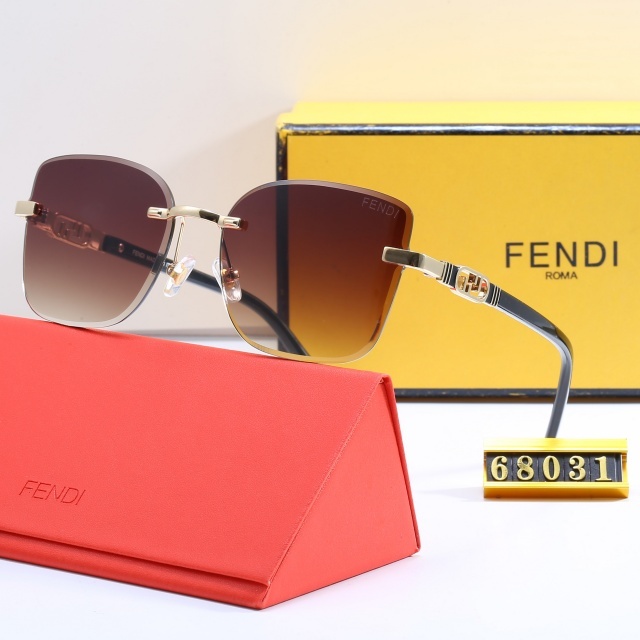 Square Frame Rimless Unisex Glasses