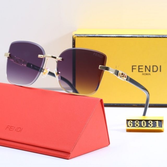 Square Frame Rimless Unisex Glasses