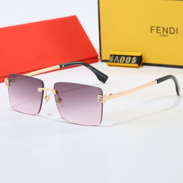 Gradient Lenses Large Frameless Luxury Glasses