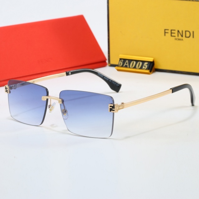 Gradient Lenses Large Frameless Luxury Glasses